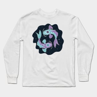 Cosmic Pisces Long Sleeve T-Shirt